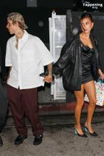 Hailey BaldwinSexy in Hailey Bieber & Justin Bieber Get Sexy At The Nice Guy In La