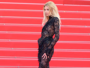 Stella Maxwell Sexy in Stella Maxwell Sexy Flashes Her Hot Tits At The 78Th Annual Cannes Film Festival In Cannes