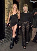 Lottie MossSexy in Lottie Moss Sizzles In Sexy See Through Outfit At Chiltern Firehouse