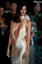 Emily RatajkowskiSexy in Emily Ratajkowski Stuns In Sexy Revealing Dress At The Kings Trust 2024 Gala