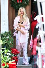  alt="Brooks Nader Sexy in Brooks Nader Spotted Sexy Flashing Her Hot Tit As She Models For A Victoria's Secret Christmas Campaign In Nyc"
