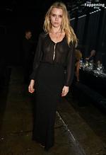Abbey LeeSexy in Abbey Lee Kershaw Sexy Flashes Her Hot Tits at YSL Beauty Black Opium Event in London 