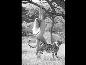  alt="Genevieve Morton Sexy in Genevieve Morton Sexy And Nude Poses Her Alluring Tits, Butt And Figure In A Black & White Photoshoot"
