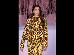 alt="Dua Lipa Sexy in Dua Lipa Sexy Stuns At The Chanel Haute Couture Fashion Show In Paris"