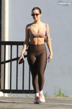 Addison RaeSexy in Addison Rae Sexy Shows Off Her Amazing Curves Wearing a Hot Workout Outfit in West Hollywood 