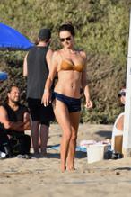 Alessandra AmbrosioSexy in Alessandra Ambrosio enjoys her vacation on the beach in Malibu