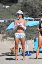 Alessandra AmbrosioSexy in Alessandra Ambrosio Sexy Packs On the Beachside PDA With Richard Lee During Her Volleyball Game