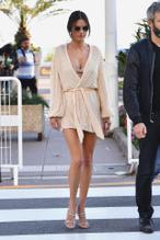 Alessandra AmbrosioSexy in Alessandra Ambrosio Sexy leaving the Martinez Hotel at the 72nd Cannes Film Festival