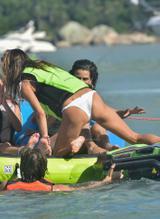 Alessandra AmbrosioSexy in Alessandra Ambrosio going on a jet ski trip with a small group of her friends