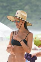 Alessandra AmbrosioSexy in Alessandra Ambrosio Sexy On the Beach In Rio De Janeiro, Brazil