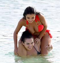 Alexandra CaneSexy in Alexandra Cane Sexy with Demi Rose on the island of Sal, Cape Verde