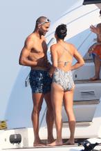 Tony Parker and Alize Lim Sexy in Saint-Tropez