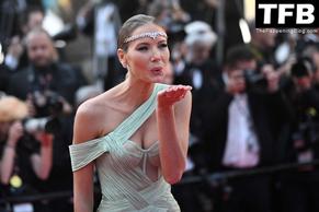 Amandine PetitSexy in Amandine Petit Sexy Seen Flaunting Her Hot Figure At The Annual Cannes Film Festival in France 