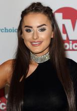 Amber DaviesSexy in Amber Davies Black Dress at the 2017 TV Choice Awards in London 