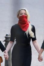 Amber HeardSexy in Amber Heard arrives at the High Court in London