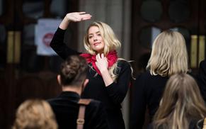 Amber HeardSexy in Amber Heard arrives at the High Court in London