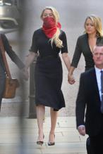 Amber HeardSexy in Amber Heard arrives at the High Court in London