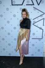 Amber Le BonSexy in Amber Le Bon Braless at the Opening and Garden of LAV at Graben30 in Vienna in Vienna Austria