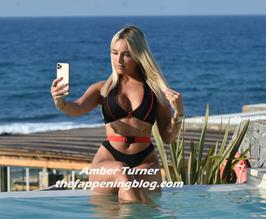 Amber TurnerSexy in Amber Turner Sexy enjoys the sun by the pool in Crete, Greece