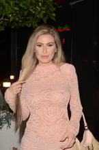 Ana BragaSexy in Ana Braga Braless As She Leaves Craig's Restaurant in West Hollywood 