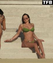 Anastasia KaranikolaouSexy in Anastasia Karanikolaou Sexy Shows Off Her Amazing Figure in a Hot Bikini on a Beach in Mexico With Kylie Jenner 