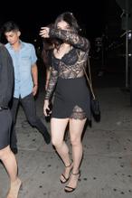 Ariel WinterSexy in Ariel Winter arrives with friends for a girls night out at The Nice Guy in West Hollywood in a LBD