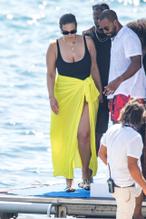 Ashley Graham on a romantic holiday with husband Justin Ervin on holiday in Nerano, Italy