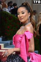Ashley Park Sexy Seen Showcasing Her Stunning Figure At The Met Gala in New York City 