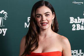 Lucy HaleSexy in Lucy Hale Sizzles In Red At The 2023 Baby2baby Gala