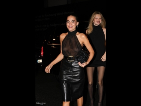 Sarah Jane Nader Sexy Flashes Her Hot Tits At The Grand Palais Party In Paris