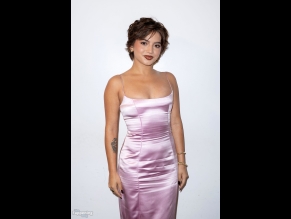 Isabela Merced Sexy Flaunts Her Hot Figure At Despierta America! In Doral