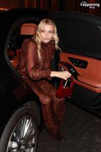 Abbey LeeSexy in Abbey Lee Sexy Flashes Her Hot Breasts At Saint Laurent Fashion Show In Paris