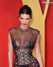 Kendall JennerSexy in Kendall Jenner Sexy Stuns In Sheer Dress At Vanity Fair Oscar Party In Beverly Hills