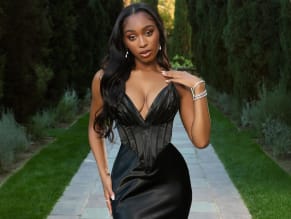 NORMANISEXYSHOWSOFFHERHOTCLEAVAGEINAGORGEOUSBLACKDRESSFORAZAZIE - NUDE STORY