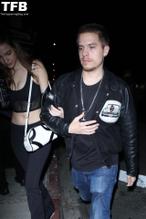 Barbra PalvinSexy in Barbara Palvin And Dylan Sprouse exit the star-studded party at The Nice Guy in West Hollywood 