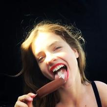 Barbra PalvinSexy in Barbara Palvin Licking Ice Cream by Barbara Palvin