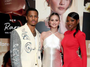 Selena Gomez Sexy Stuns In A Fabulous Silver Gown At Her Rare Beauty Launch In Santa Monica