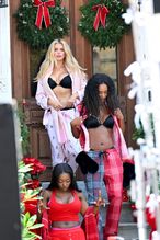  alt="Brooks Nader Sexy in Brooks Nader Spotted Sexy Flashing Her Hot Tit As She Models For A Victoria's Secret Christmas Campaign In Nyc"