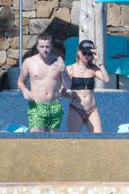 Behati PrinslooSexy in Behati Prinsloo soaks up the sun with friends in Cabo