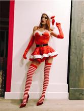 Bella ThorneSexy in Bella Thorne Sexy  Poses in A Sexy Christmas Elf Costume 