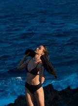 Birgit KosSexy in Birgit Kos posing in swimwear in a photoshoot for Harper's Bazaar magazine (April 2020)