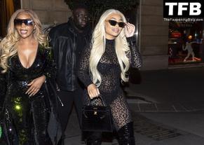 Blac ChynaSexy in Blac Chyna Sexy Seen Showing Off Her Hot Curves in Paris 