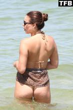 Brooks NaderSexy in Brooks Nader Sexy Seen Flaunting Her Hot Bikini Body At The Beach in Miami 