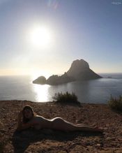 Gabriela Andrada Sexy And Nude Photo Showing Off Her Alluring Butt And Flashing Her Hot Tit