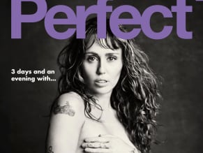 Miley Cyrus Sexy And Topless Photoshoot For Perfect Magazine