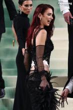 Dua LipaSexy in Dua Lipa Stuns In Sexy Dress At Met Gala In Nyc