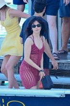  alt="Camila Cabello Sexy in Camila Cabello Sexy Spotted With Henry Junior Chalhoub Flaunting Her Hot Legs At Lo Scoglio Restaurant In Nerano"