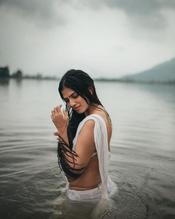 Malavika MohananSexy in Malavika Mohanan Wet & Wild