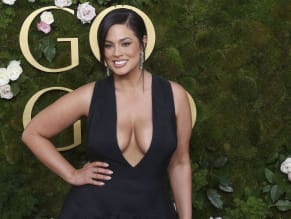 Ashley Graham Sexy in Ashley Graham Sexy Flaunts Her Hot Boobs At The 82Nd Annual Golden Globe Awards In Beverly Hills