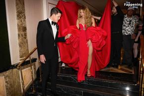 ShakiraSexy in Shakira Stuns In Sexy Red Dress At 2024 Met Gala In Nyc